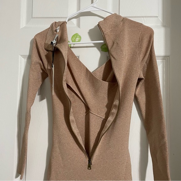 NWT TED BAKER LONDON Tabytha Slim Fit Cross Over Knit Dress - Picture 13 of 14